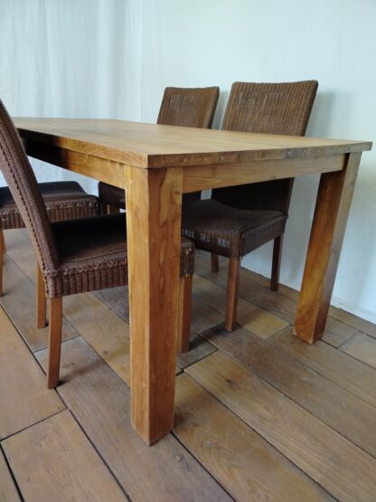 Jídelní stůl TEAK + 6 židlí - Image 4
